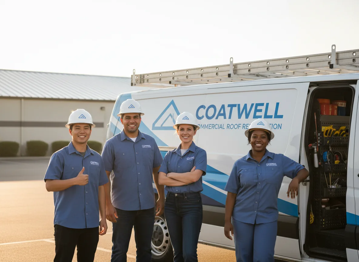 Commercial roof coating company in Edgemont, AR